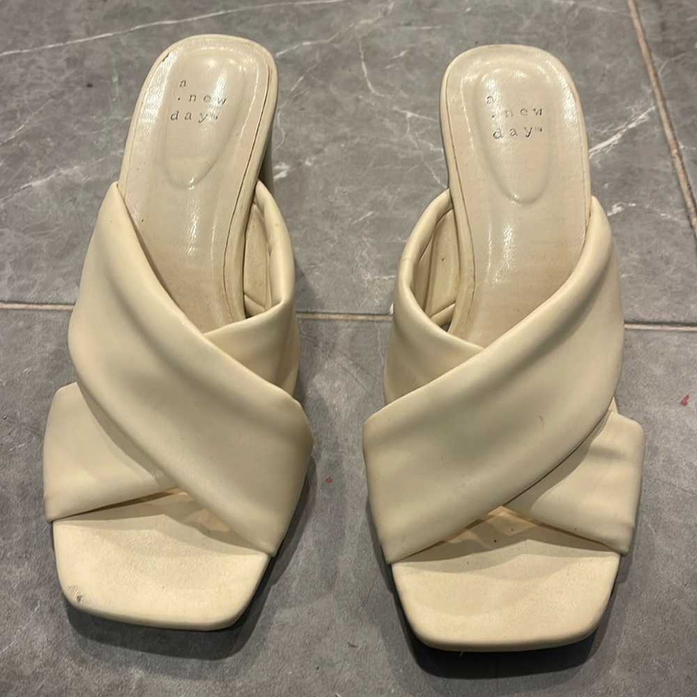 Cream A. New Day Heels
